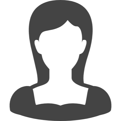 女性の人物アイコン
