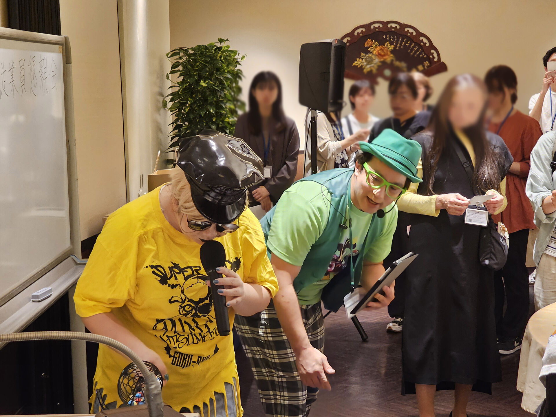 テナント様懇親会でのものまねショー＆司会