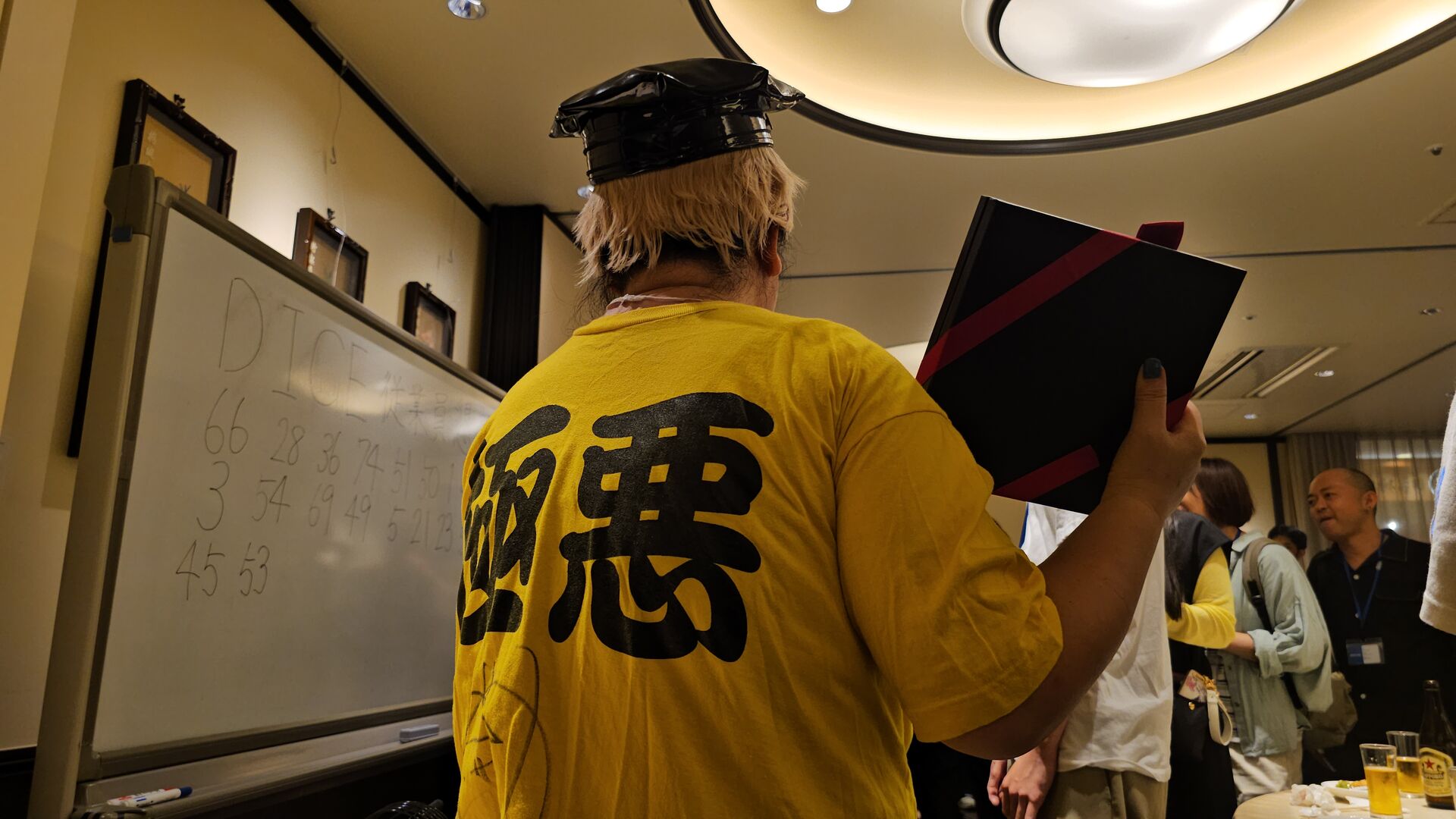 テナント様懇親会でのものまねショー＆司会